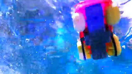 Car Lightning McQueen and fire machine Red UNDERWATER WORLD Developing video #cars for kids. Funny