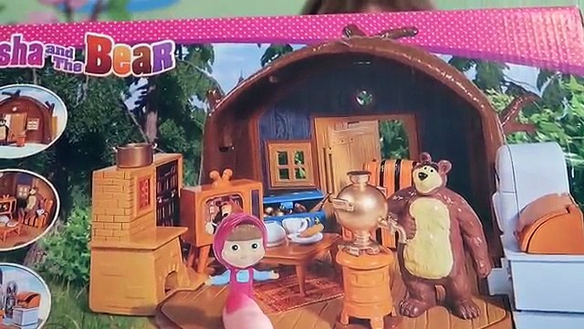 Домик Медведя из мультика Маша и Медведь игрушки Mascha and the Bear, Bear House