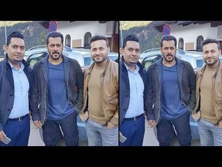Salman Khan CLICKS With FANS In Austria On Tiger Zinda Hai Sets