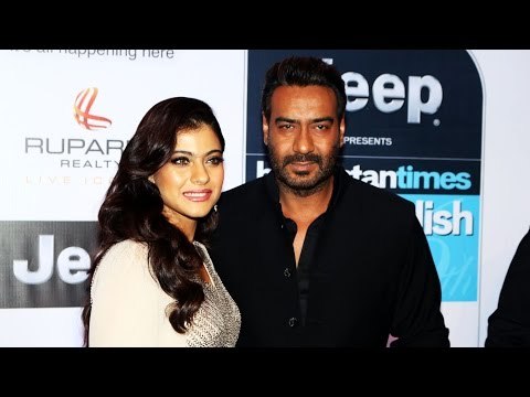 Ajay Devgn & Kajol At HT Most Stylish Awards 2017