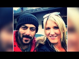 Salman Khan POSES With Crew Member Rebecca Pitt On Set Of Tiger Zinda Hai In AUSTRIA!