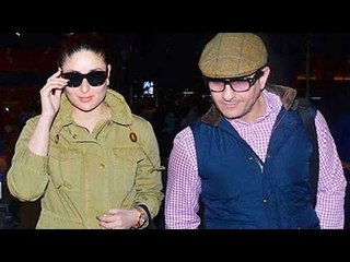 Kareena Kapoor -Saif's Return From London Vacations Without Taimur