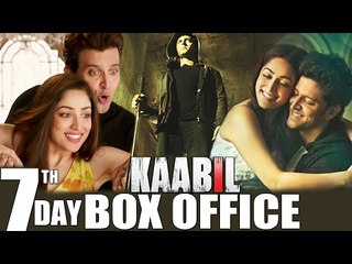 Hrithik's KAABIL - 7th DAY BOX OFFICE COLLECTION - STRONG HOLDS