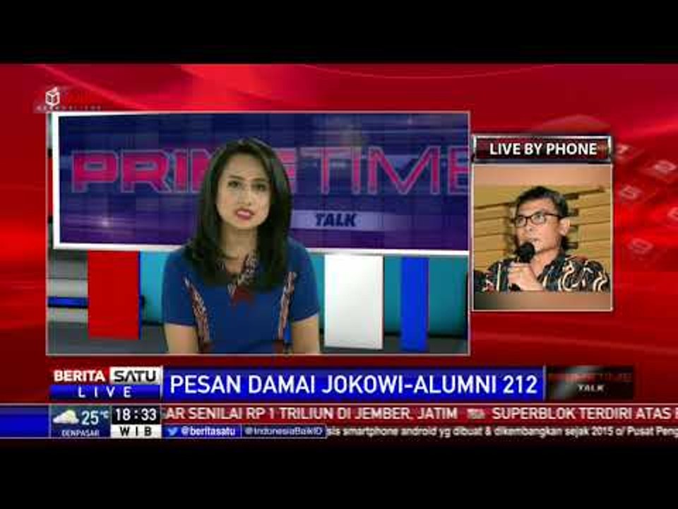 Prime Time Talk: Pesan Damai Jokowi-Alumni 212 # 1