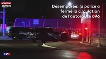 États-Unis : Des camions s’alignent sous un pont pour empêcher un suicide (Vidéo)