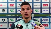 Avant HAC - AC Ajaccio, interview de Zinedine Ferhat