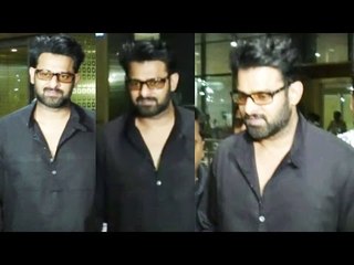 BAAHUBALI 2 Actor Prabhas SPOTTED At Mumbai Airport