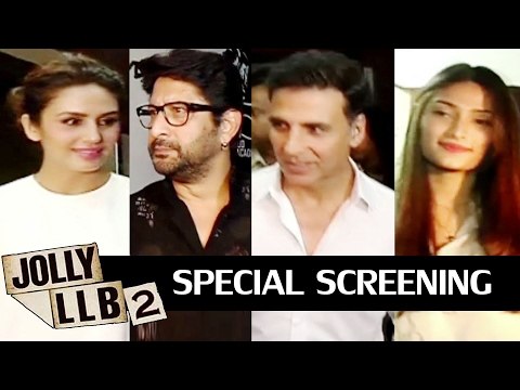 Jolly LLB 2 Special Screening | Akshay Kumar, Athiya Shetty, Arshad Warsi