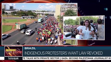 Brazil's Indigenous People March to Protect Their Land