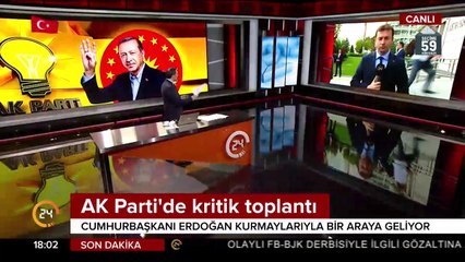 AK Parti'de kritik toplantı