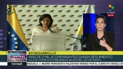 CNE: Campaña electoral venezolana transcurre con normalidad