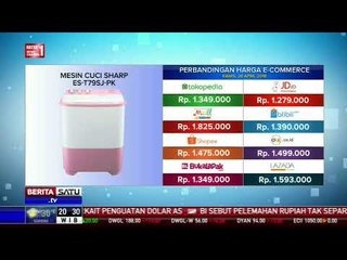 Perbandingan Harga E-Commerce: Mesin Cuci SHARP