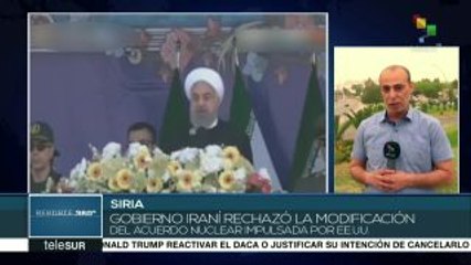 Trump solicitó a aliados negociar nuevo acuerdo nuclear con Irán