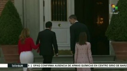 España: Mariano Rajoy recibe al presidente mexicano Enrique Peña Nieto