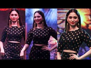 Gorgeous Tamannaah Bhatia WALKS The Ramp At Baahubali 2 FASHION SHOW