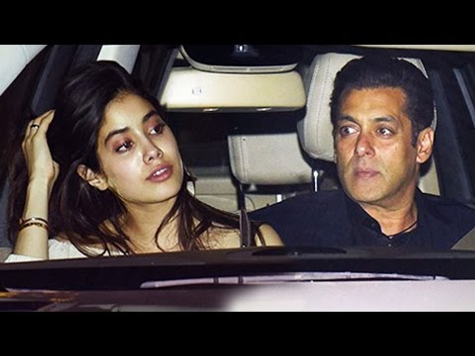 Salman Khan & Jhanvi Kapoor PARTIES HARD @ Ambani's IPL 2017 Party