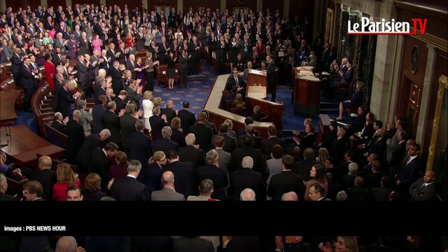 Quand Macron tacle Donald Trump face au Congrès américain