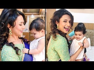 Divyanka Tripathi CUTE MOMENTS With Karanvir Bohra's Twin Daughters