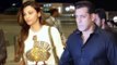 Daisy Shah & Salman Khan Spotted At Airport | LEAVES For Dabangg Tour 2017