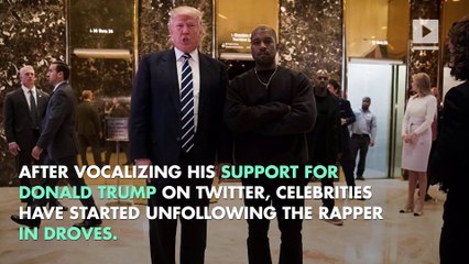 Celebrities Start Unfollowing Spree Against Kanye West