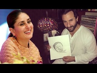 Kareena's Baby Taimur Sketch Shared By Soha Ali Khan !