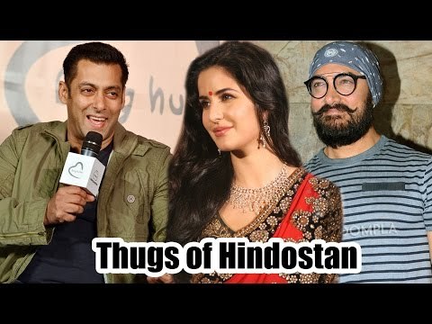 Salman Celebrates Tigress Katrina Kaif's Joining Aamir 's Thugs Of Hindostan