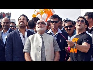Salman Khan flies a kite with Narendra Modi | Blast From Past