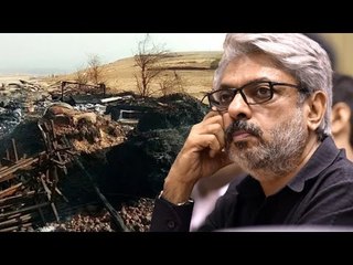 SHOCKING - Sanjay Leela Bhansali's PADMAVATI SET BURNT In Kolhapur