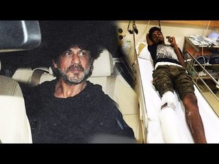 Shahrukh Khan’s Car Ran Over A Photographer’s Leg