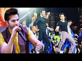 Varun Dhawan JOYFUL On Dancing With Salman Khan On Tan Tana Tan @ IIFA 2017