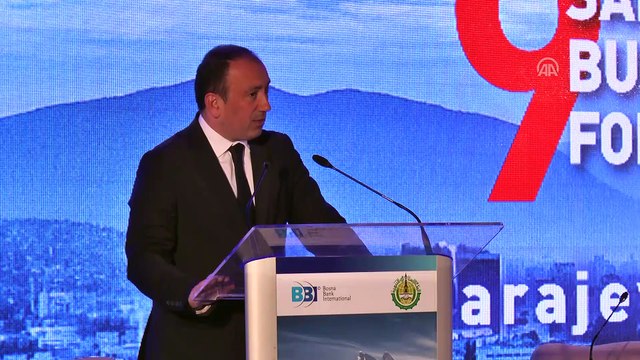 9. Saraybosna İş Forumu - Bosna Hersek Dışişleri Bakanı Crnadak - SARAYBOSNA