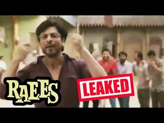 Shahrukh's Raees Movie Scene Gets LEAKED