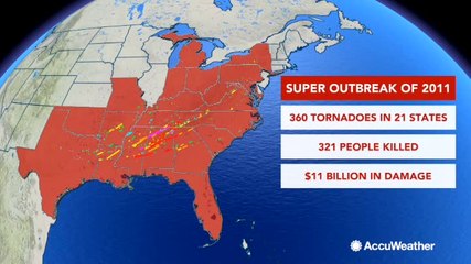 A look back at the super tornado outbreak of April 2011