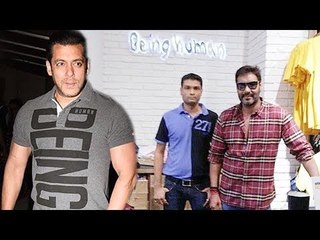 Ajay Devgn Shopping at the Being Human Store