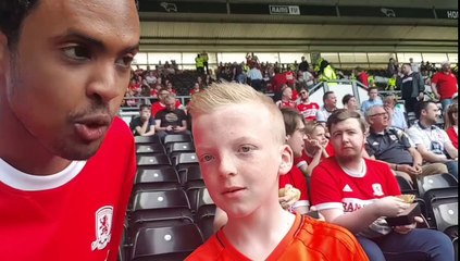 Derby:1 Middlesbrough:2 AWAY MATCHDAY VLOG - Play-offs is so close!