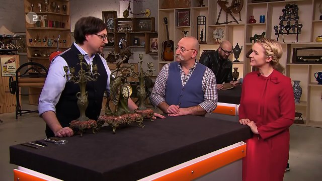 Pompöse Antiquität - Kamingarnit-uhr von 1895 - Bares für Rares vom 19.04.2018 | ZDF