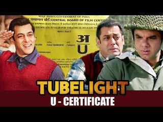 Salman Khan's Tubelight Certified By CBFC Without Cut