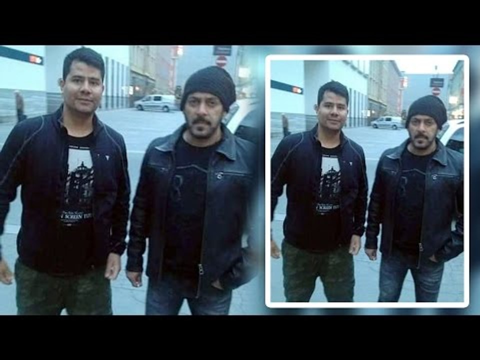 Salman Khan Clicks With Austrian Fan During Shoot Of Tiger Zinda Hai