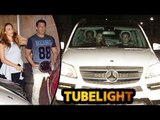 Salman Khan & LADY LOVE lULIA Vantur At Tubelight Movie Screening