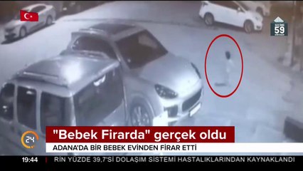 "Bebek firarda" gerçek oldu