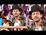 Shahrukh Khan & Son AbRam Cheer For Kolkata Knight Riders