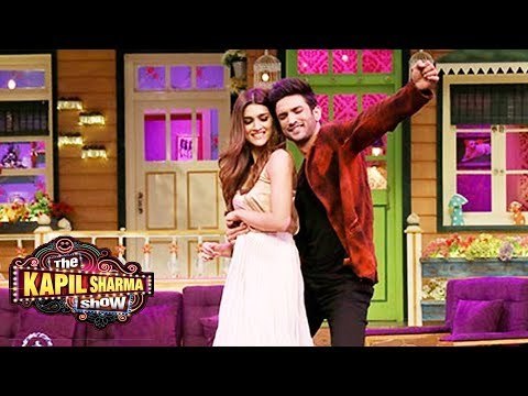Sushant Singh Rajput & Kriti Sanon's Loving Chemistry On The Kapil Sharma Show !
