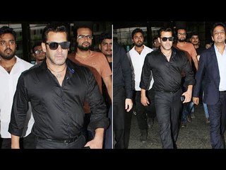 Salman Khan SPOTTED At Airport Returning From Delhi