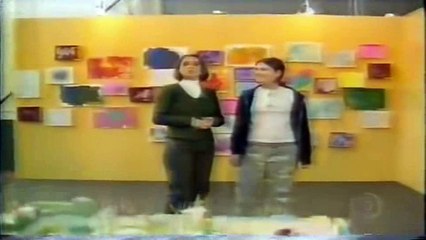 Lídia Brondi no Vídeo Show (Globo 1999)