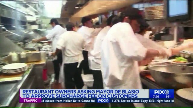 New York City Restaurants Propose Surcharges for Customers