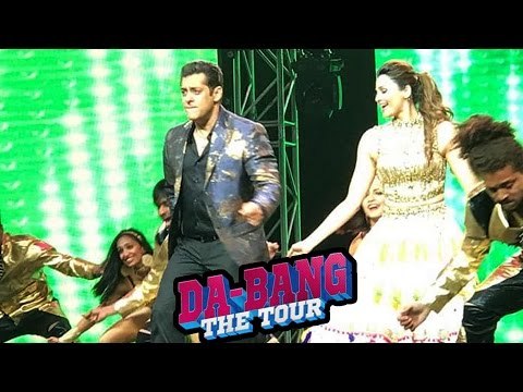 Salman Khan & Daisy Shah's H0T DANCE Performance On Da-Bangg Tour 2017