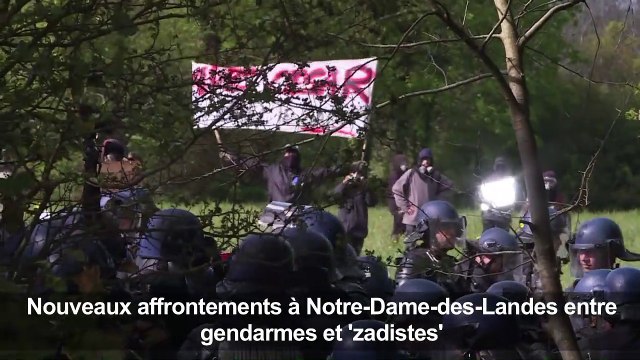 Nouveaux affrontements à Notre-Dame-des-Landes