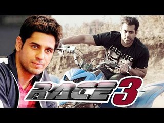 Sidharth Malhotra REJECTED Salman Khan's RACE 3 ?