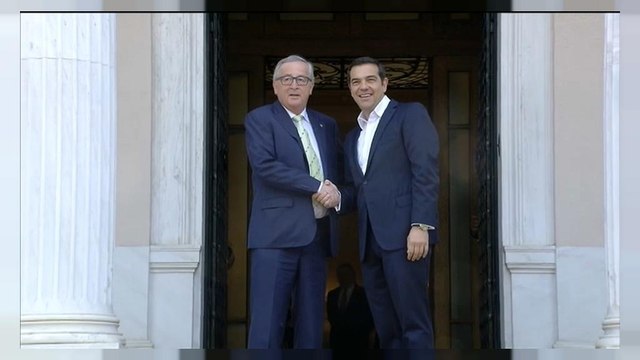 Juncker e Tsipras de acordo sobre a saída da Grécia do programa de resgate
