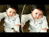 Kareena's Cute Son Taimur Ali Khan Chilling Like a Nawab